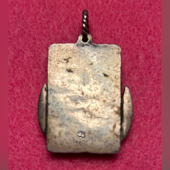 Richard Schmidt Jewelry Design Turquoise Heart Pendant - Picture 2 of 3